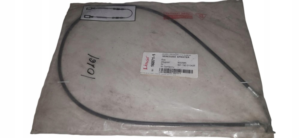 фото №1, Linor 16071-1 трос замка дверь mercedes sprinter 901760010426