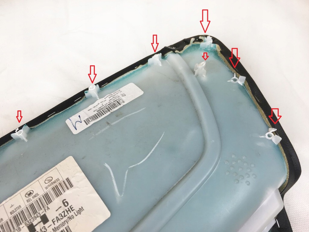 фото №6, Ford mustang 19- оббивка обшивка двері лівий перед