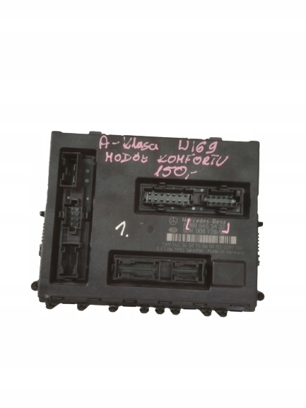 фото №1, Mercedes a klasa w169 модуль комфорта 1695453432
