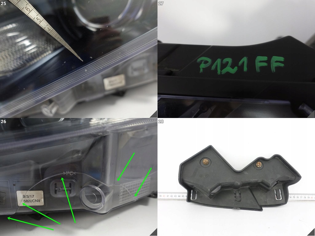 Maserati levante m161 16- фара ксенон + led afs поворотна ліва перед європа Недорого