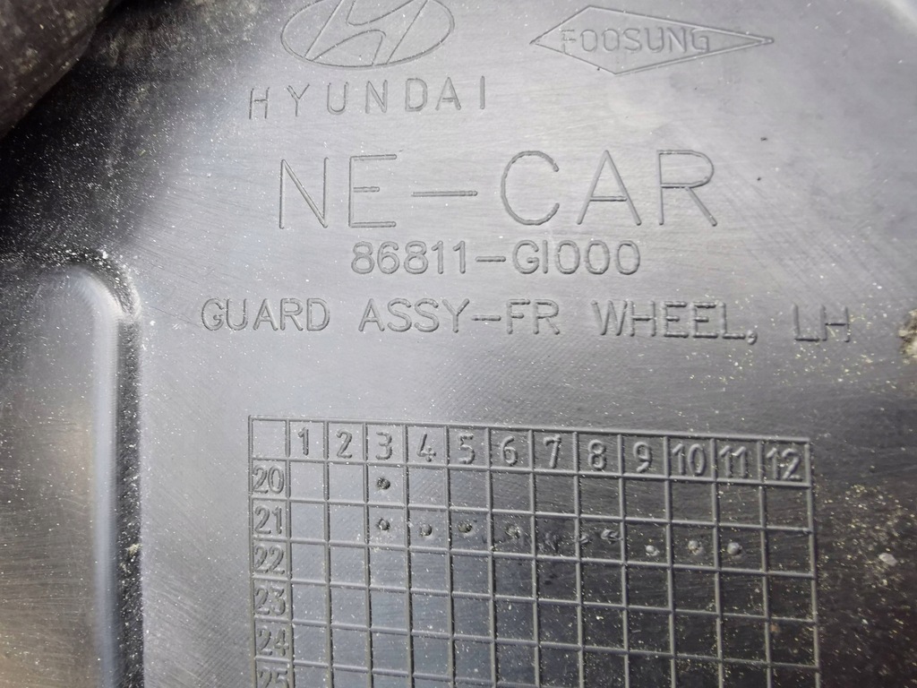 фото №9, Hyundai ioniq 5 v подкрылок передние левая перед 86811-g1000