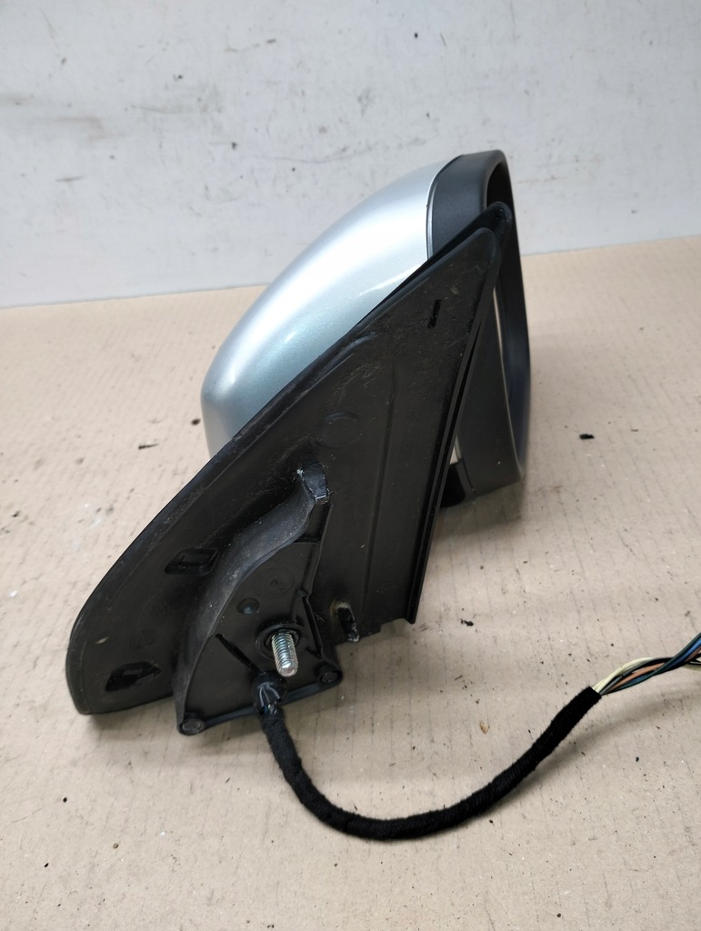 фото №9, Зеркало правое перед volvo xc90 i lift 8 pin серебристый 2007-2014 uk