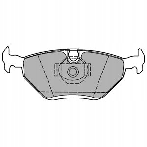 Delphi гальмівні колодки гальмівні задні lp1423 lp1423 Ціна