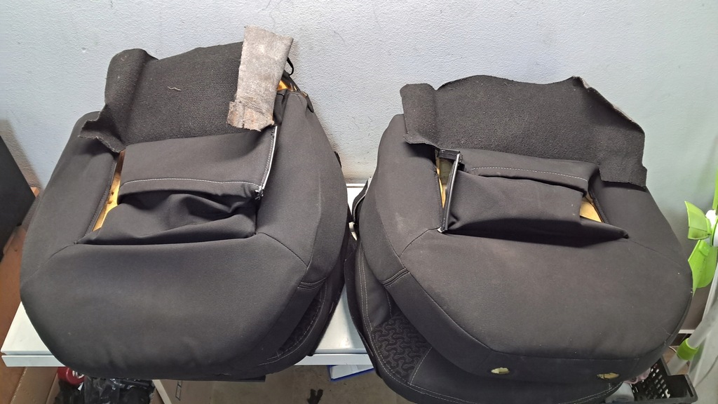 фото №12, Citroen c3 ii обшивка сиденье сиденье + спинка