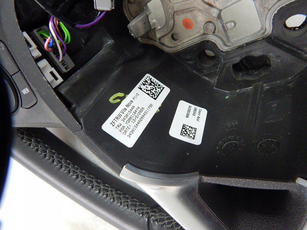 фото №11, Opel mokka b ii - воздуховод кожа multi лепестки переключения oryg ładna