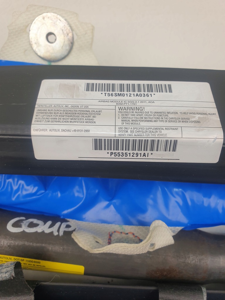 фото №5, Jeep compass i lift шторка безопасности воздушная левая p55351291ai oryg