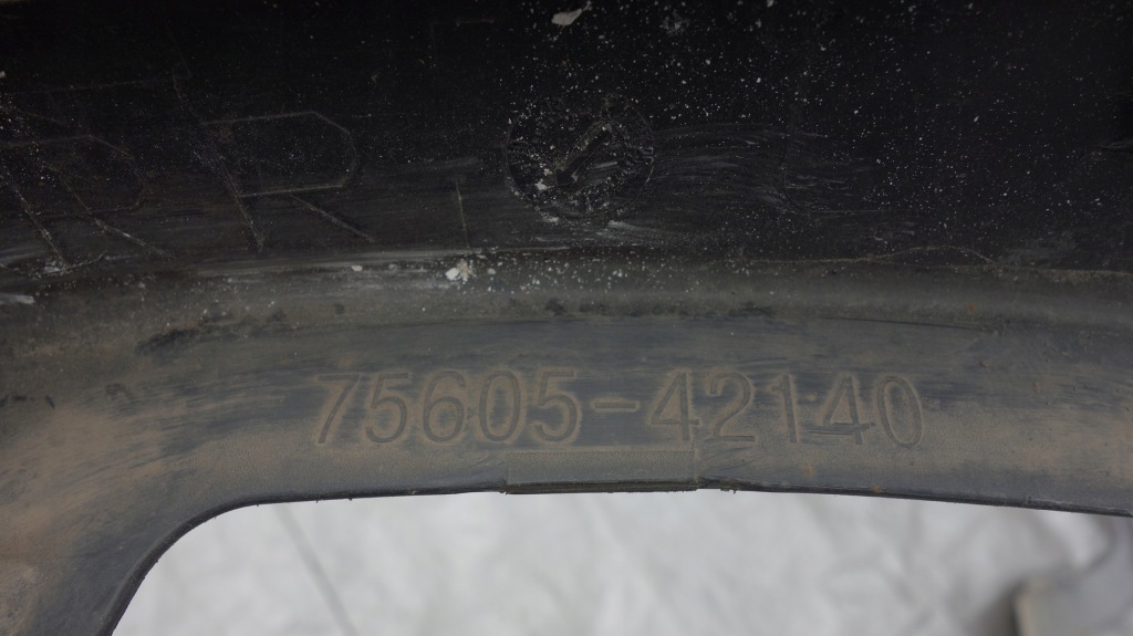 фото №8, Toyota rav4 12- молдинг правая задняя задняя na крыло