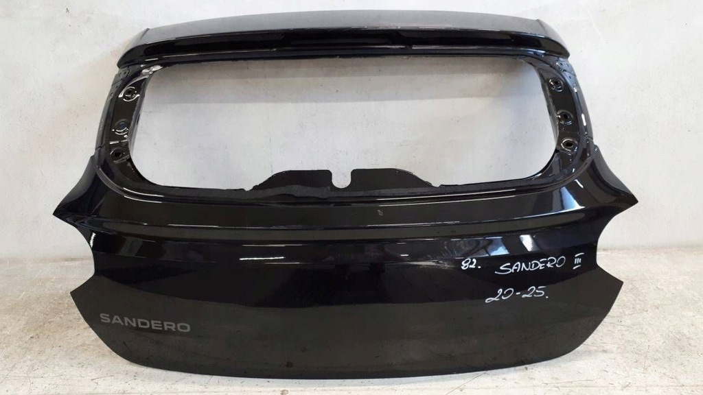 фото №1, Dacia sandero iii 2020-2025 крышка багажника задняя 9012233148r