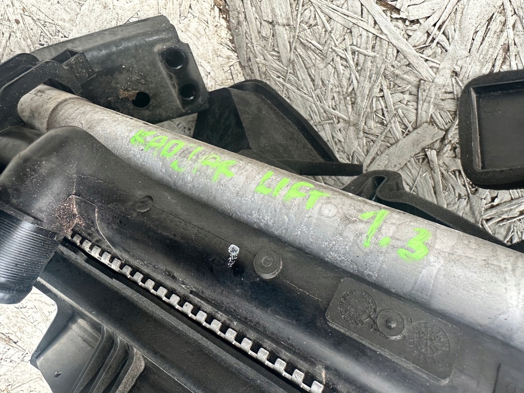 фото №9, Kadjar lift pas передній kompletny радіатор балка 1,3tce