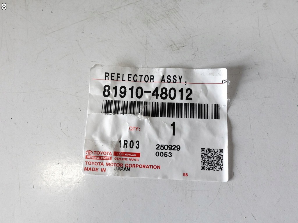 Купить Lexus nx rx is f toyota camry corolla отражатель свет w бампер задняя правый