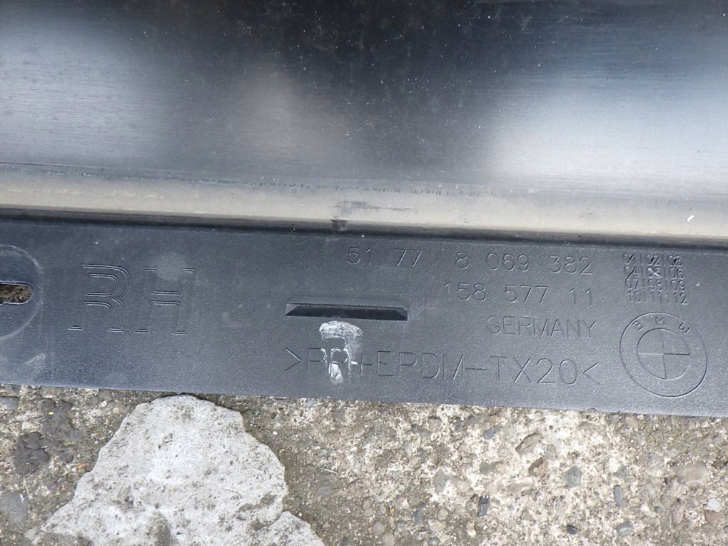 фото №6, Bmw 3 g20 g21 m набір молдинг поріг правий