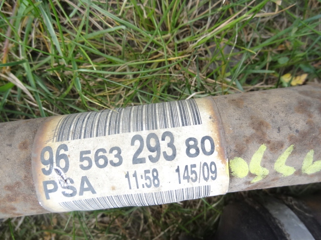 фото №2, Привідний вал ліва права citroen c4 picasso i 1.6 hdi