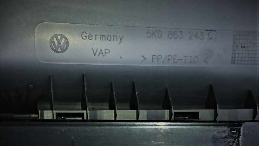 фото №5, Туннель средний volkswagen 5k0863243c