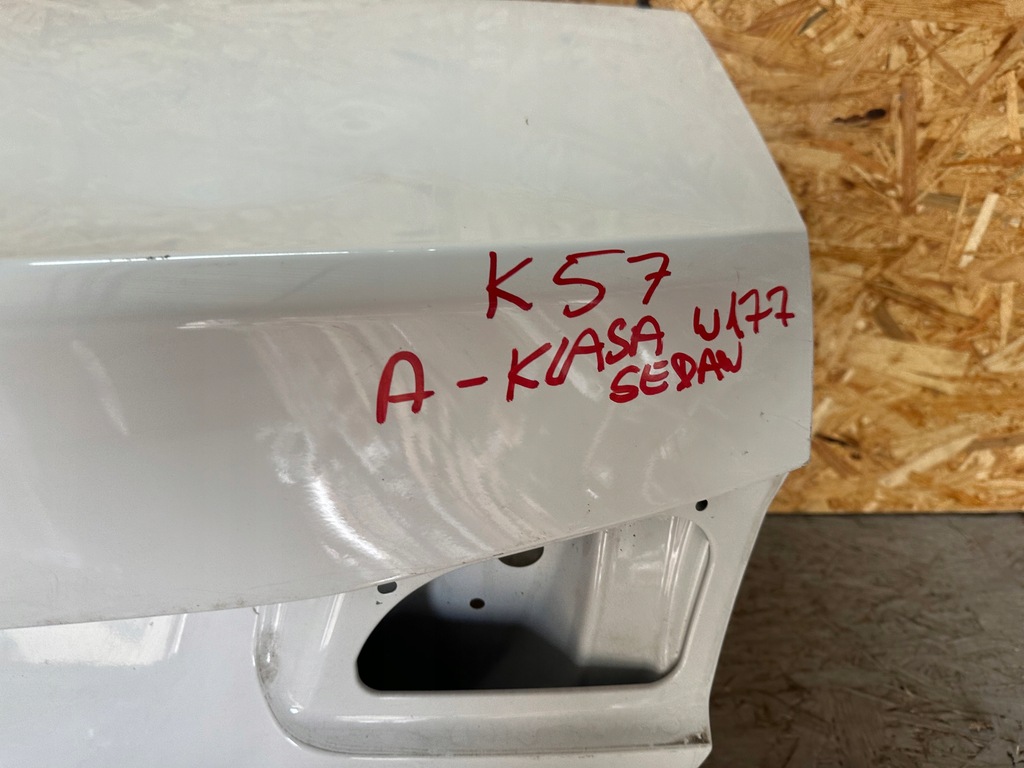 фото №6, Крышка багажника багажника mercedes a klasa w177 sedan