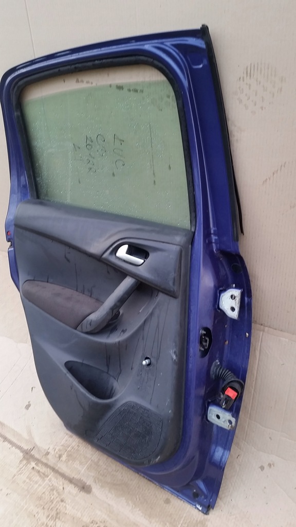 фото №9, Дверь левый задняя citroen c3 ii kvc 12r