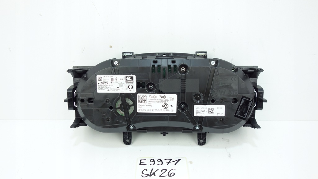 фото №4, Vw t-roc 2ga 2017- прилади лічильник 30786km 2ga920740b