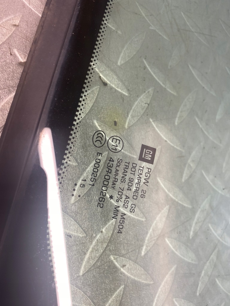 фото №5, Стекло стекло кузовная левая opel zafira iii c 2015 rok оригинал