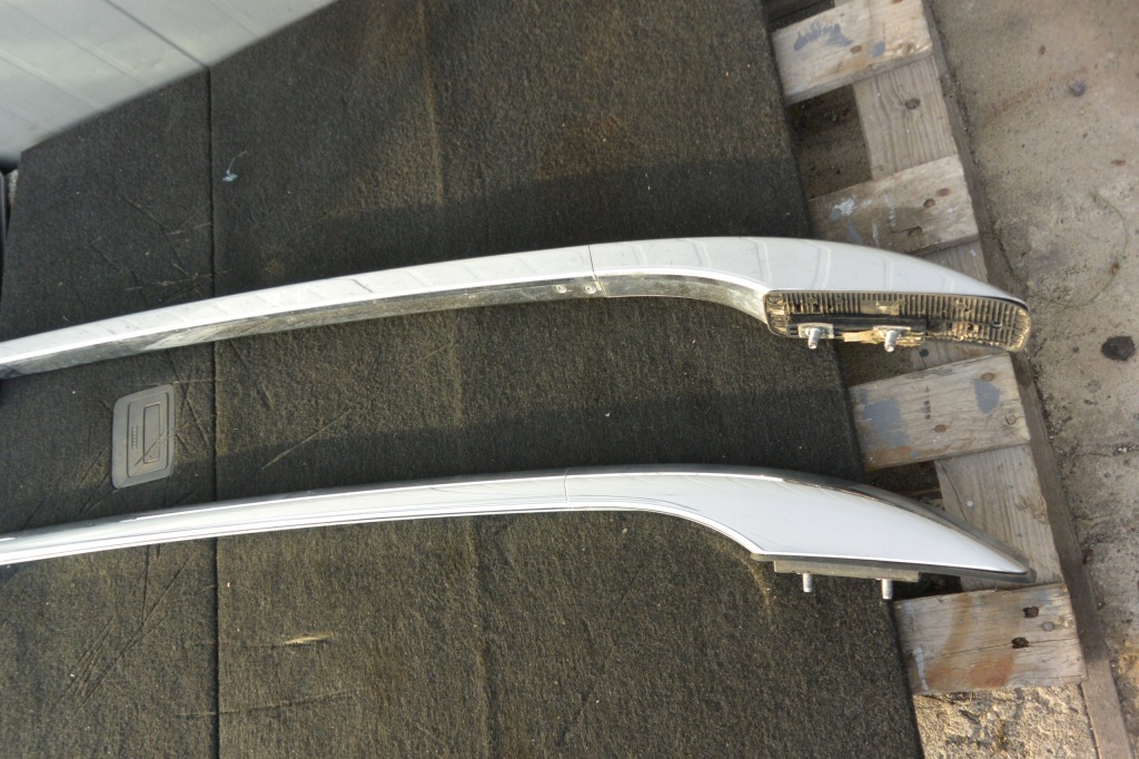 Рейлинги кровельные левое  хром mercedes gl x164 рестайлинг Киев