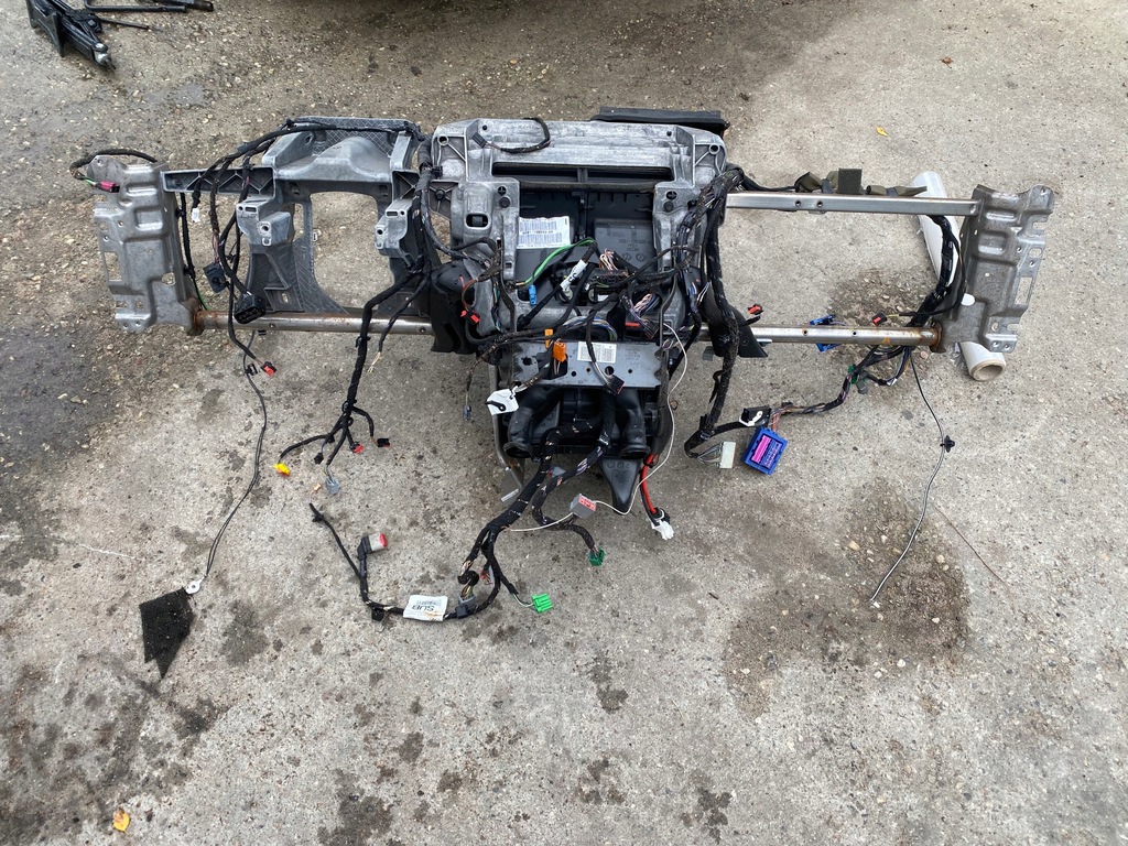 фото №1, Ford mondeo mk4 отопитель каркас приборная панель europa