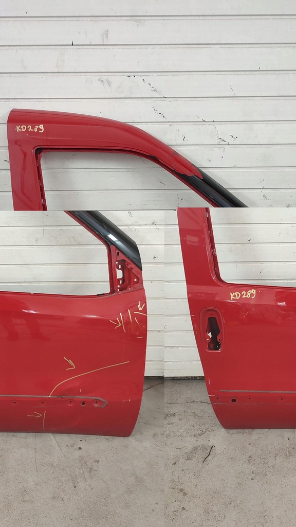 фото №1, Fiat doblo ii 09- дверь правый перед