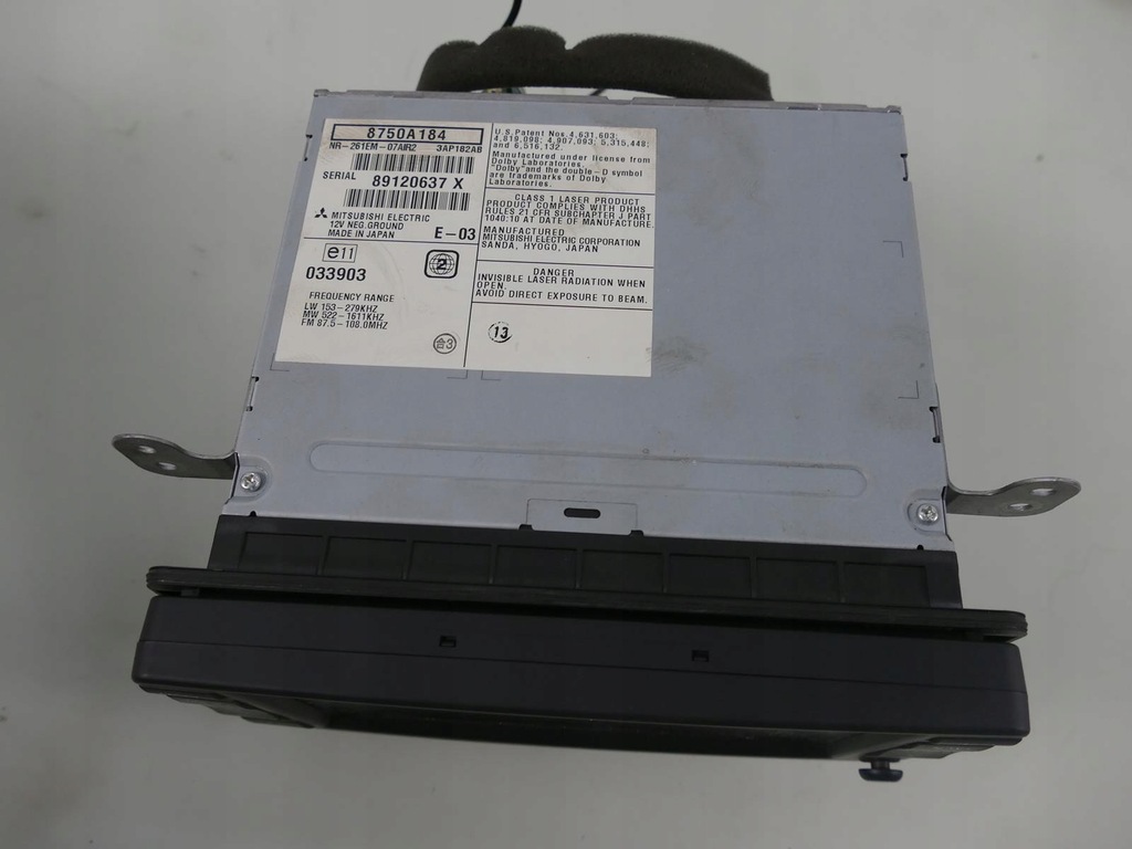 фото №10, Mitsubishi outlander ii радіо програвач навігація navi монітор екран