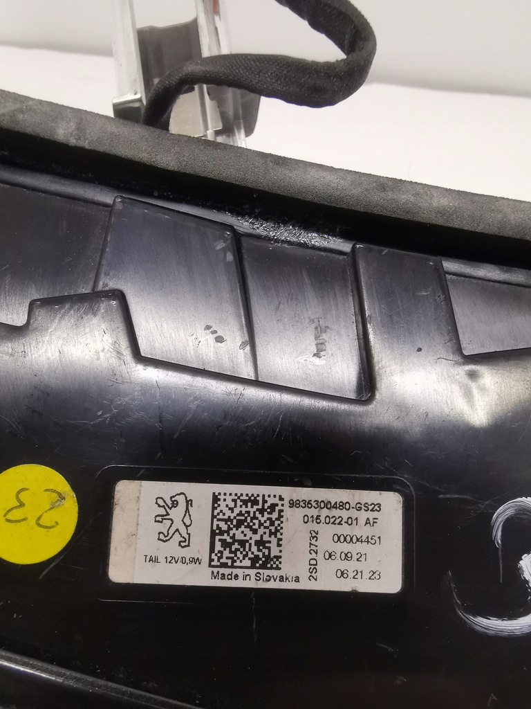 фото №7, Лампа левый задняя peugeot 308 3 iii 9836300480