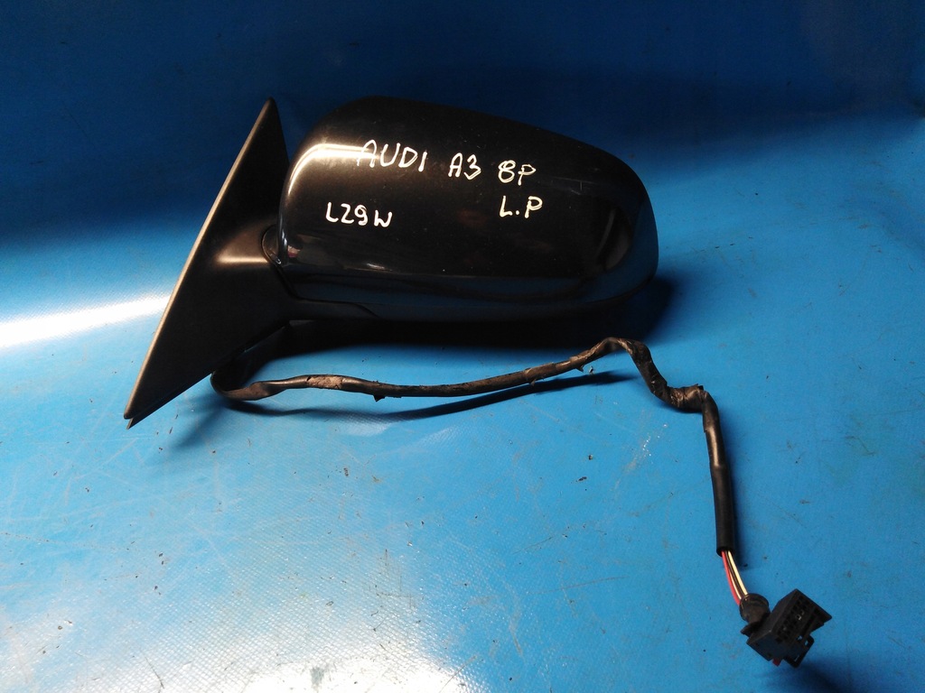 фото №1, Дзеркало ліва audi a3 8p 3d lz9w eu