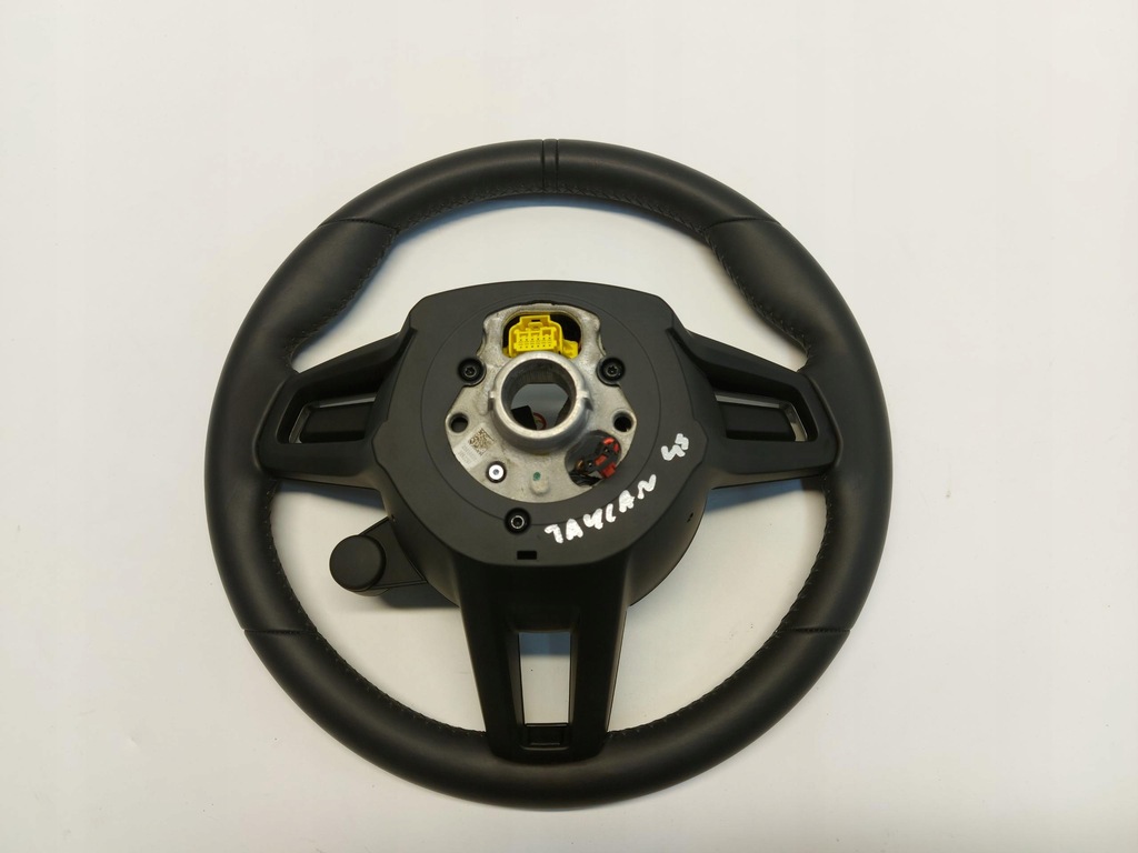 фото №9, Porsche taycan 4s 9j1 2022 воздуховод кожаный оригинальная лепестки переключения