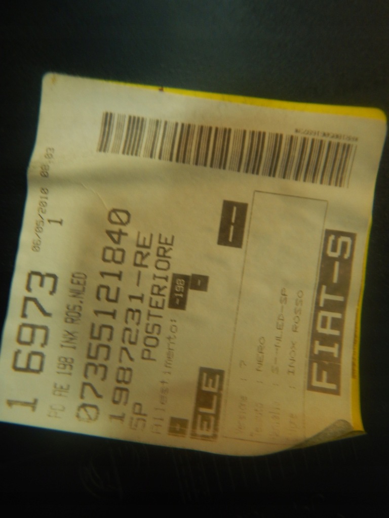 фото №6, Fiat bravo ii 07- обивка дверь обшивки комплект