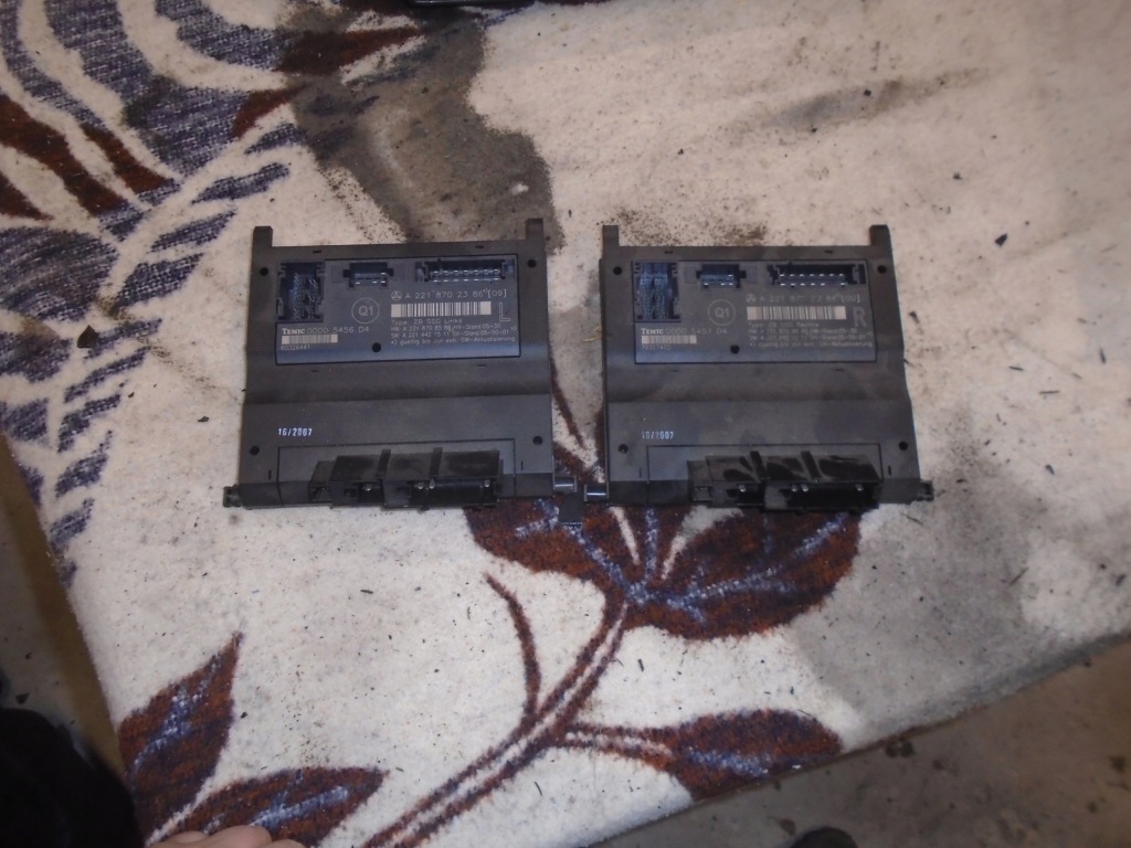 фото №1, Mercedes w221 модуль сиденье блок управления левый правый