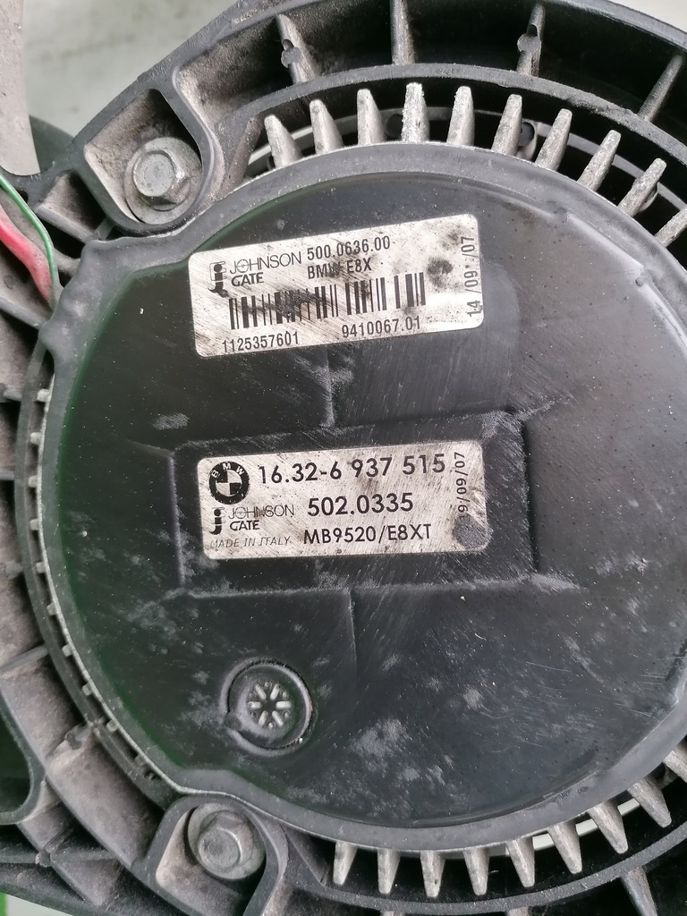 фото №7, Вентилятор вентилятор bmw e90 e92 320d 2.0d n47d20