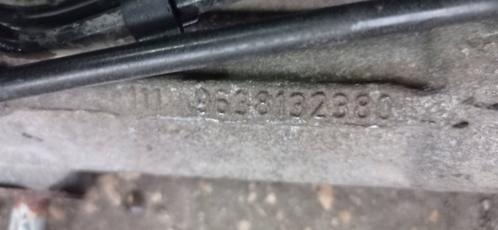 фото №2, Peugeot 206 трансмиссия рулевая рейка 9638132380