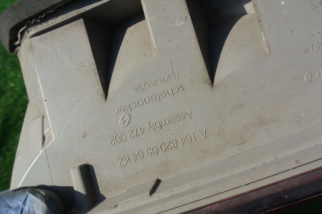 фото №10, Mercedes gl x164 164 лампа правая задняя оригинал