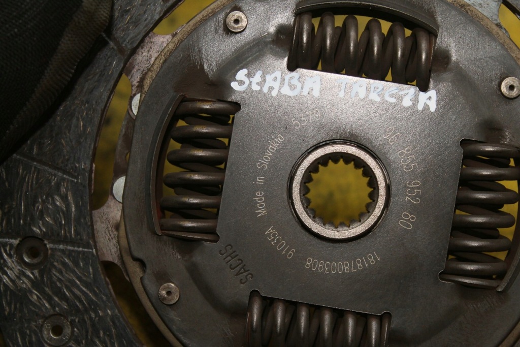 Диск притиск колесо маховик peugeot 307 1.6 vti 9685595280 Ціна