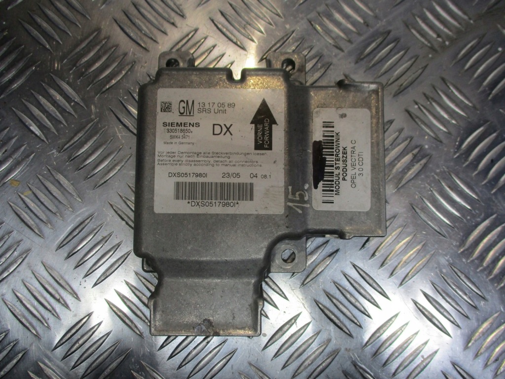 фото №1, Модуль подушка безопасности opel vectra c 1.9 cdti 13170589