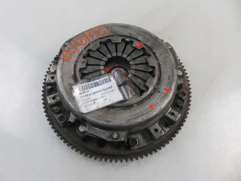 фото №12, Колесо маховик suzuki ignis ii 1.3 vvt sz13