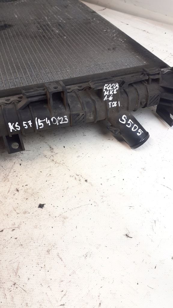 Радиатор воды ford focus mk2 mkii 1.6tdci 109km с Разборки