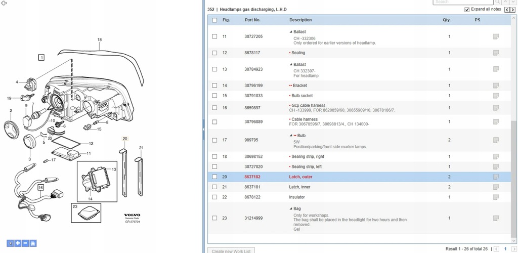 фото №6, Volvo xc90 2007 кронштейни, кріплення, корпус
