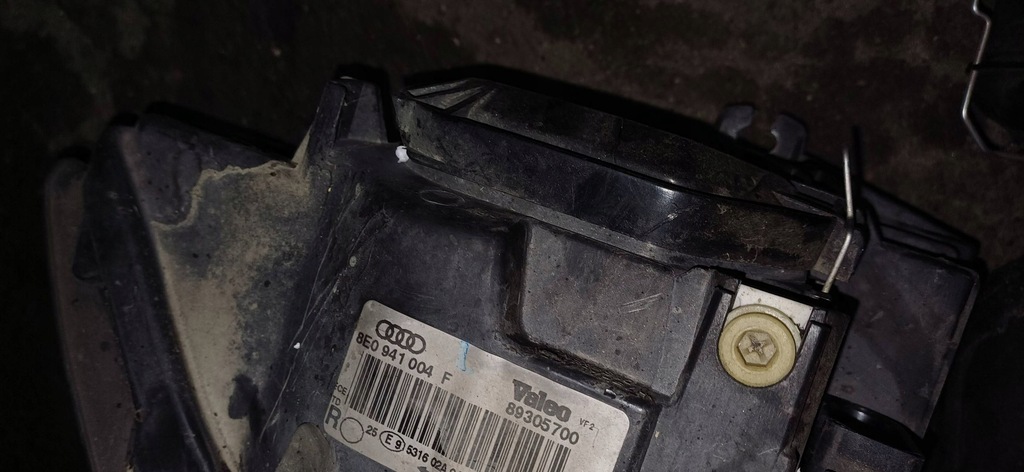 фото №10, Комплект лампа передніх лампа лампи audi a4 s4 b6 ліва i права