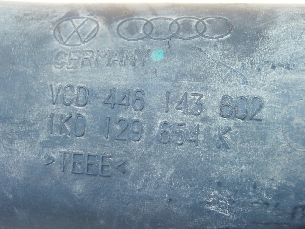 фото №4, Труба інтеркулер audi a3 8p 2.0 tdi 1k0129654k