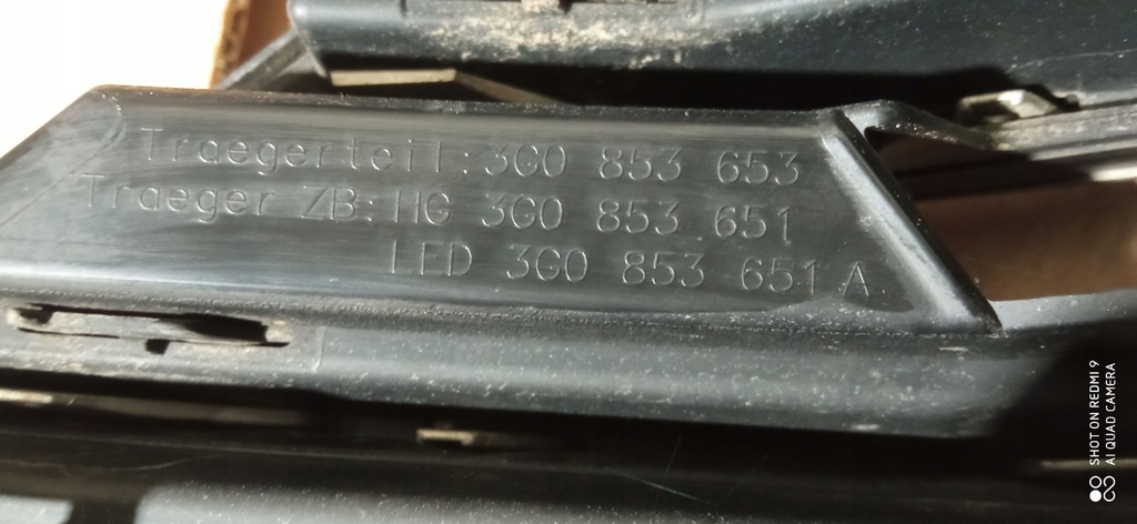 фото №8, Vw passat b8 3g0 3g0853653 решётка радиатора решётка радиатора радиатора