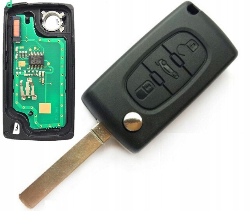 фото №1, Pilot ключ citroen c2 c3 c4 c5 c6 berlingo