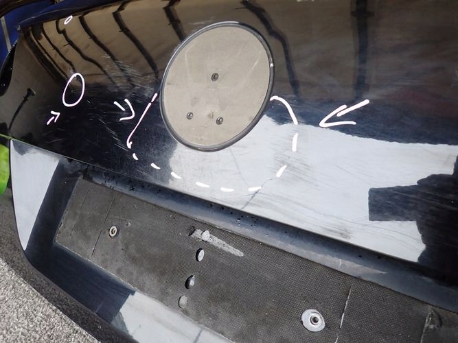 фото №7, Vw touareg 10- крышка багажника задняя задняя