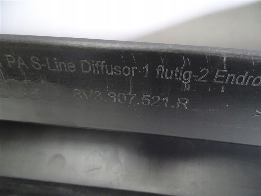 фото №15, Накладка бампер задня audi a3 8v s line lift po 16