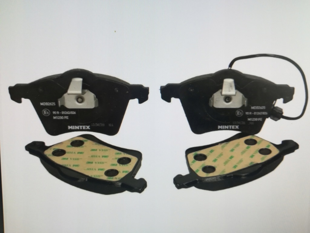 Купить Тормозные колодки hamulcowe-mintex mdb2625 galaxy, sharan,