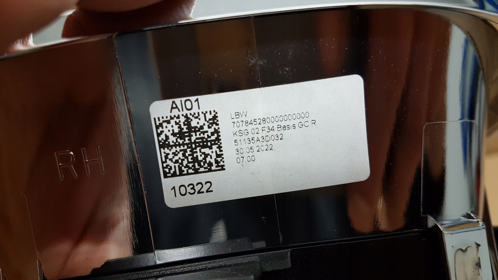 фото №8, Решётка радиатора решётка радиатора перед правая bmw 3 f34 13- nowa!!!