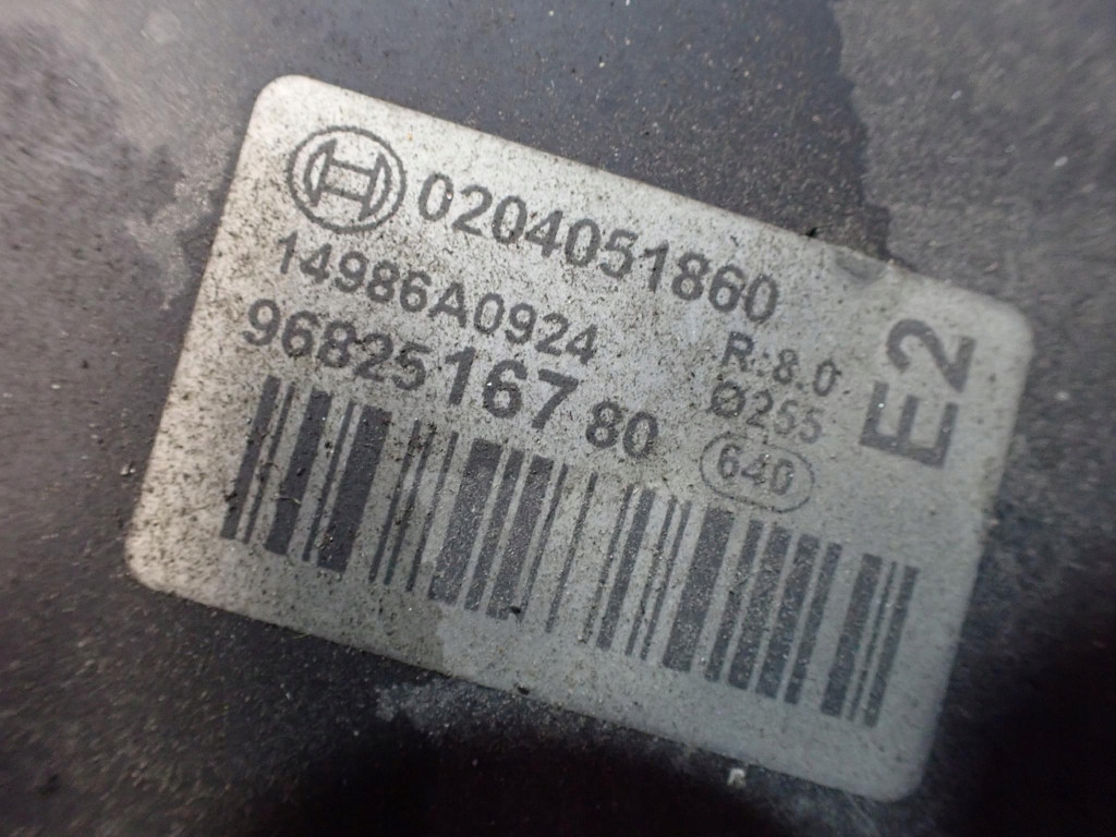 Peugeot 308 i t7 1.6 vti 120km насос гальмівна підсилювач гальм 9682516780 0204051860 Недорого