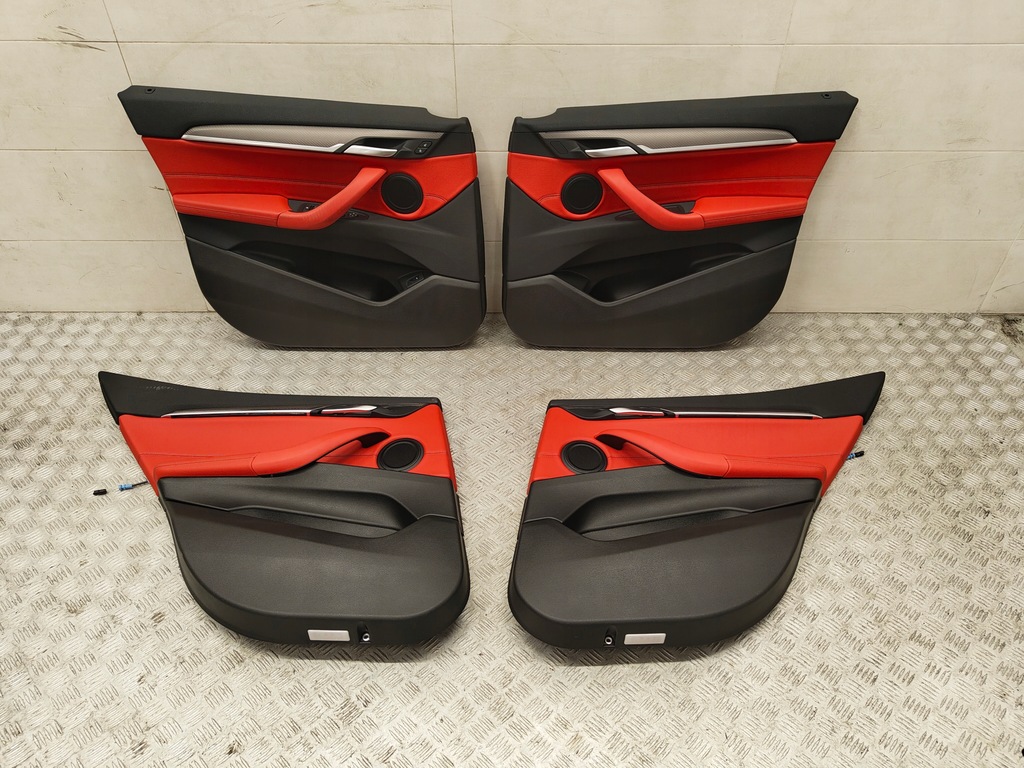 фото №11, Bmw f39 x2 середина сидіння заднє сидіння тунель обшивки оббивка шкіра