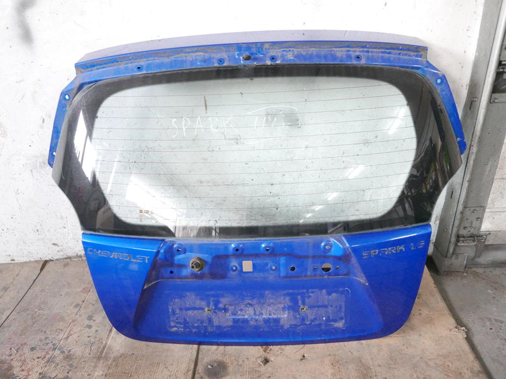 фото №10, Крышка багажника задняя багажника + стекло задняя gct chevrolet spark iii m300 09-13
