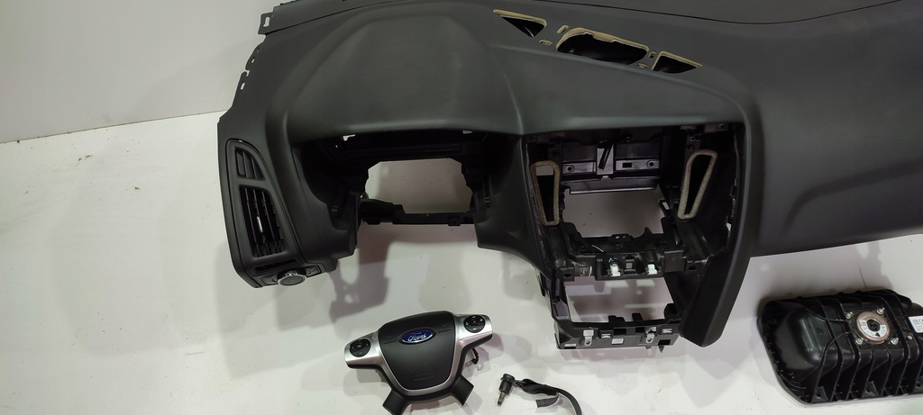 фото №6, Ford focus mk3 панель приладів консоль подушка безпеки ремені